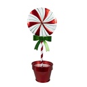 Dekoration Lollipop Rot 12x9x31 cm