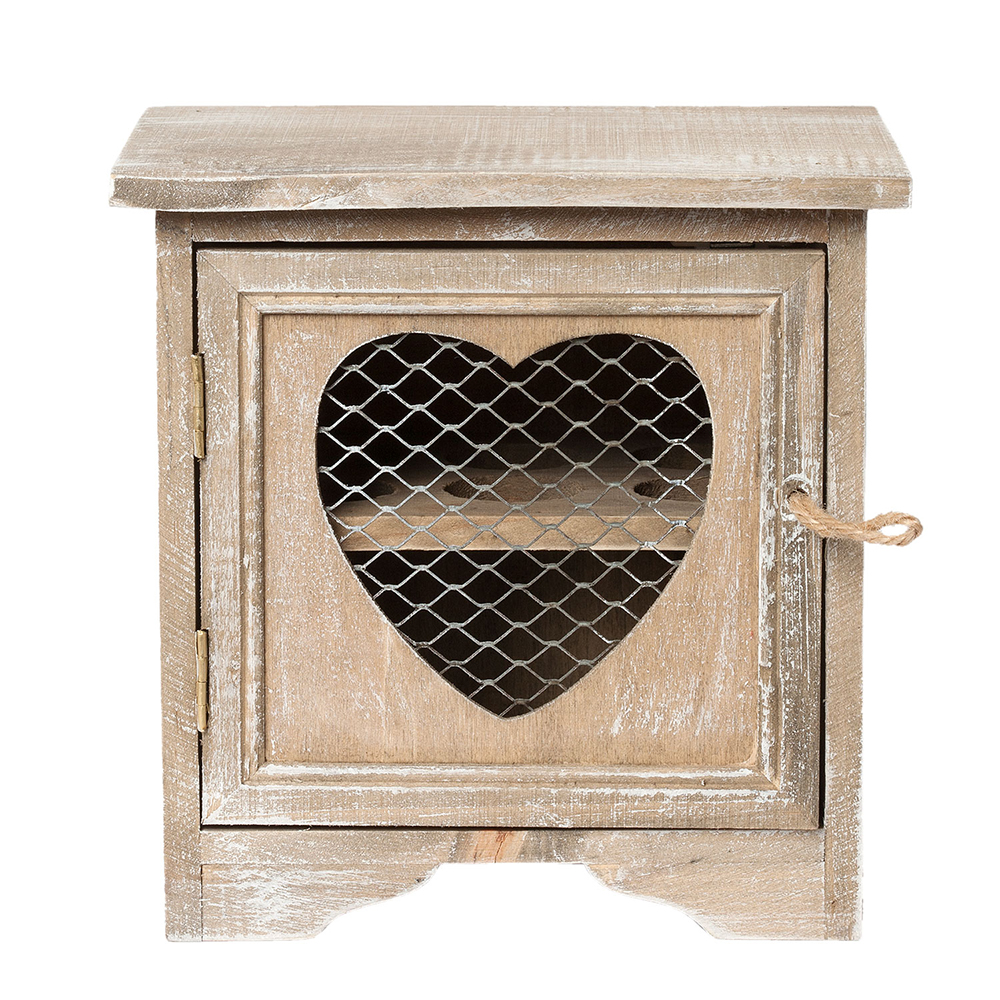 Eierschrank Braun 19x14x19 cm