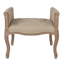 [50791] Divano Marrone Beige 67x44x60 cm