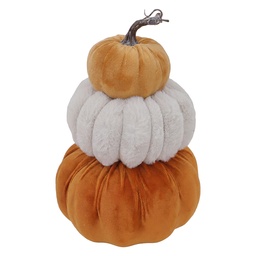 [67020] Decoration Mushroom Orange Ø 19x30 cm