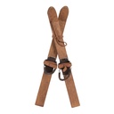 Decorazione sci (2) Marrone 11x4x28 cm
