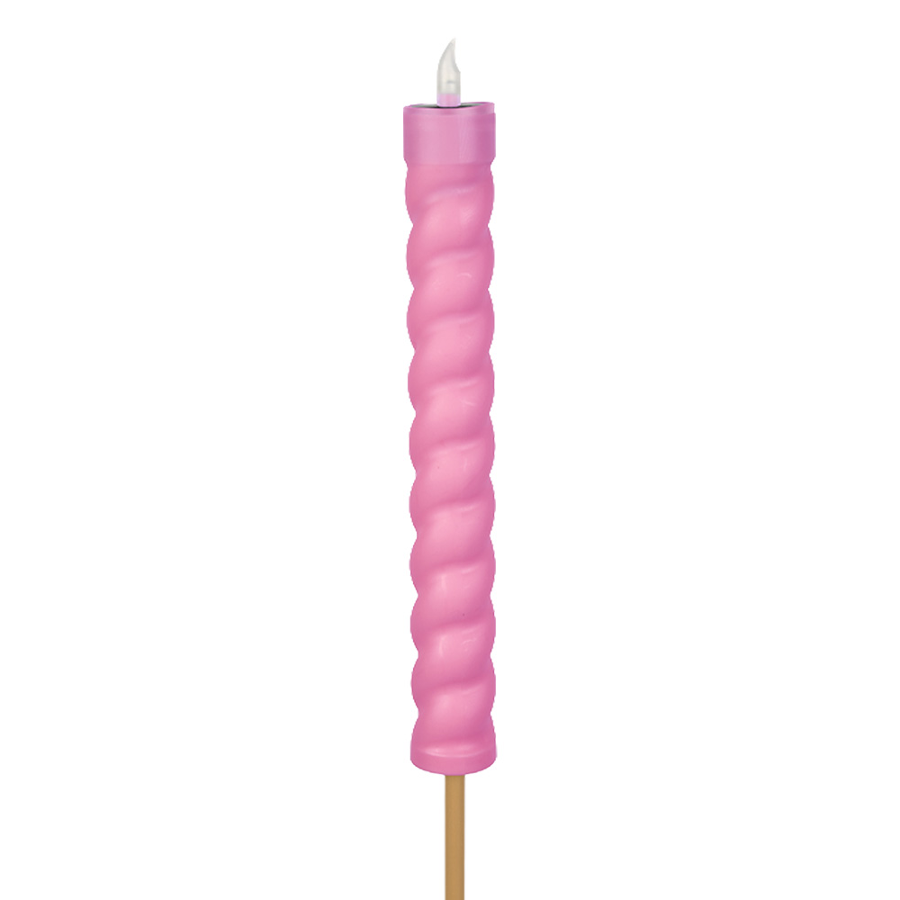 Tuinprikker kaars op zonne-energie Ø 4x30/106 cm