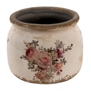 Blumentopf für Innen Rosa, Beige Ø 10x9 cm
