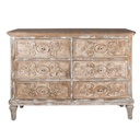 Kommode Beige, Grau 141x40x105 cm