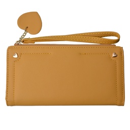 [JZWA0133Y] Wallet Yellow 19x11 cm