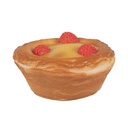 Decorative biscuit Yellow Brown Ø 8x4 cm