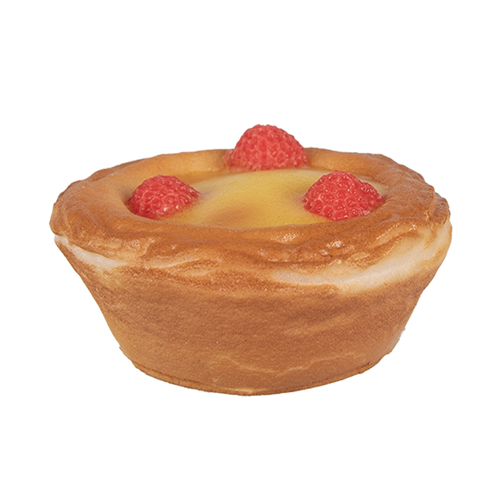 Biscuit décoratif Jaune Marron Ø 8x4 cm