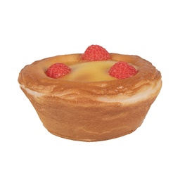 [65983] Biscuit décoratif Jaune Marron Ø 8x4 cm