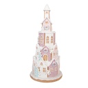 Decoratie huis Ø 14x30 cm