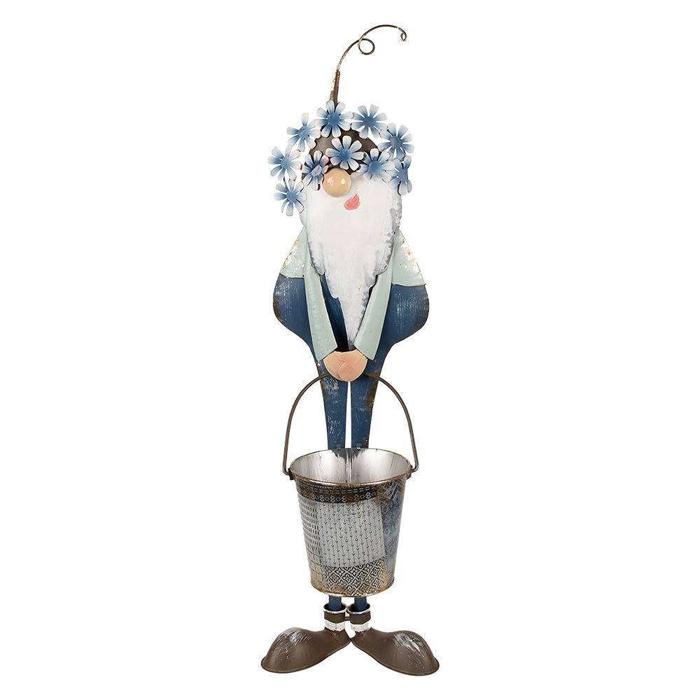 Decoratie kabouter 19x18x67 cm