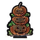 Infinity Lampe Orange Schwarz 30x7x41 cm