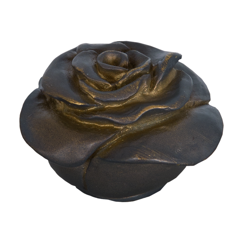 Pomello per Paralume Rosa Marrone Ø 4x3 cm