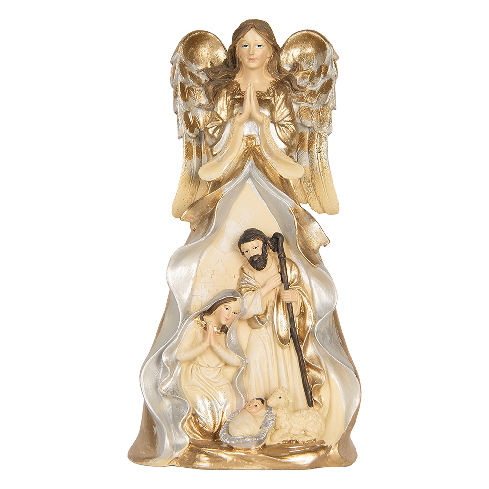 Kerstgroep 16x13x31 cm