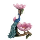 Dekoschale Blau Rosa 18x12x24 cm