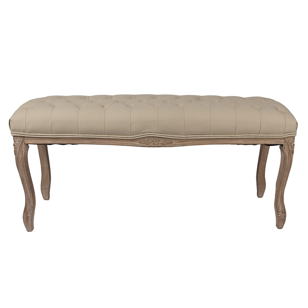 Divano Marrone Beige 112x36x50 cm