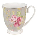 Mug Verde, Bianco 11x8x10 cm / 290 ml