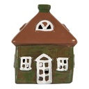 Decorazione Casa Verde Marrone 12x9x14 cm