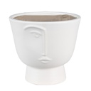 Flower Pot Inside White Ø 17x15 cm