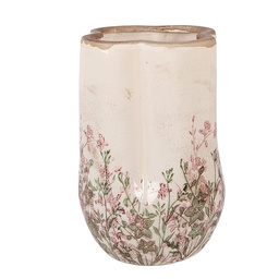 [6CE2416S] Vase Beige Green Ø 16x24 cm