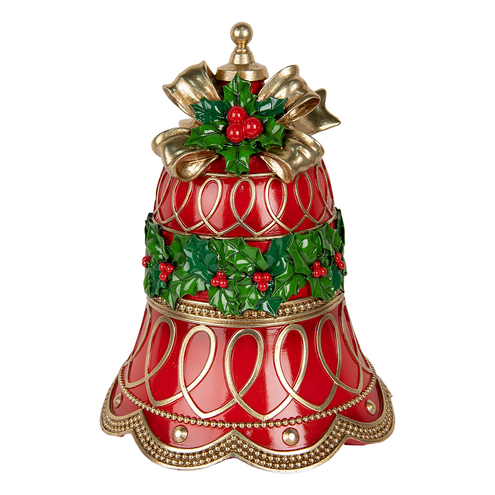 Sonnette de décoration Rouge Vert Ø 32x41 cm