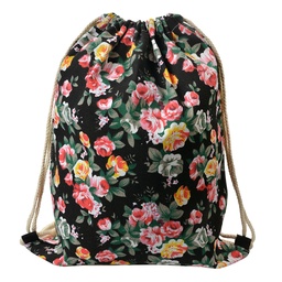 [JZBG0307] Sac Noir Rose 34x1x43 cm