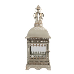 [6Y5586] Lanterne Vert 20x20x51 cm
