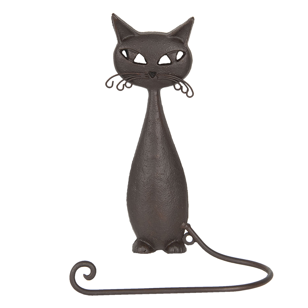 Handdoekhouder kat 19x9x28 cm