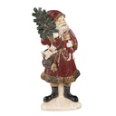 Weihnachtsdeko Weihnachtsmann Rot 9x4x23 cm