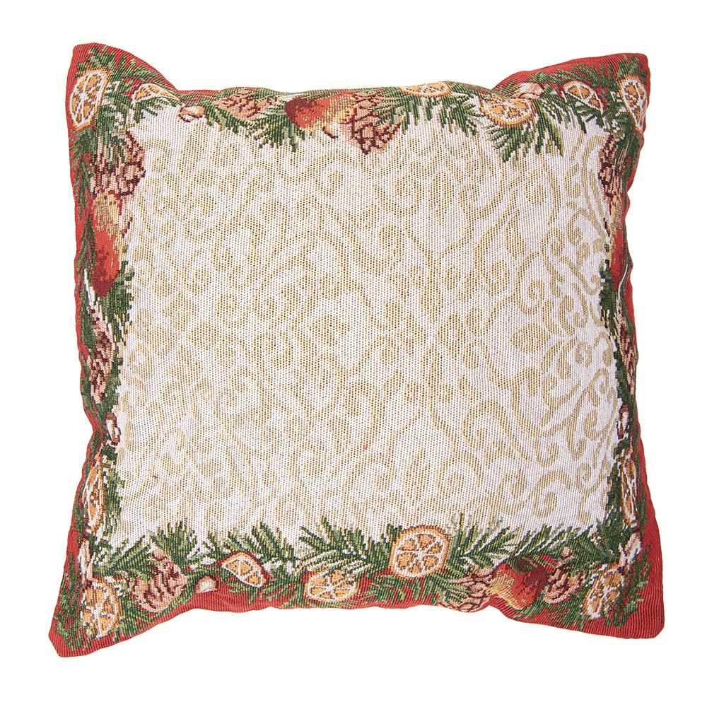 Coussin rempli Beige Rouge 45x45x4 cm