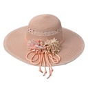 Hat Women Pink 56 cm