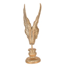 [6PR5685] Decoration Wings Gold colored 10x10x33 cm