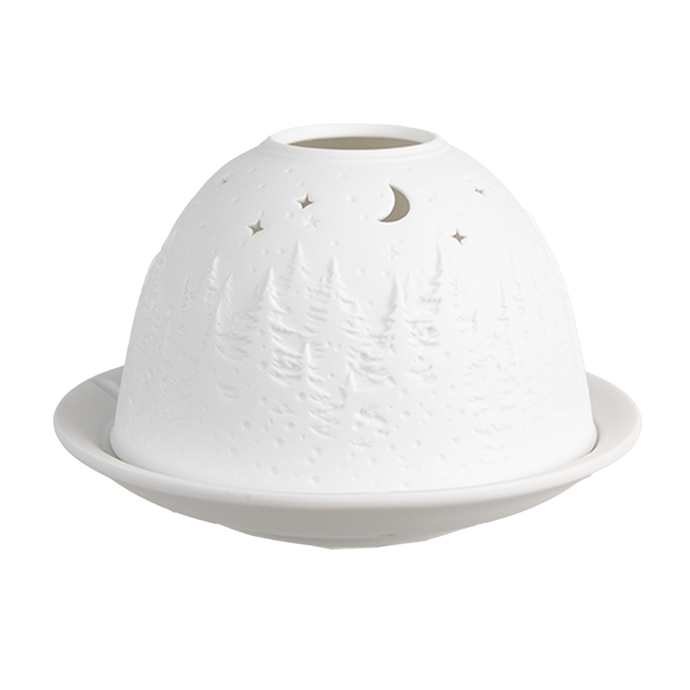 Waxinelichthouder Ø 12x8 cm