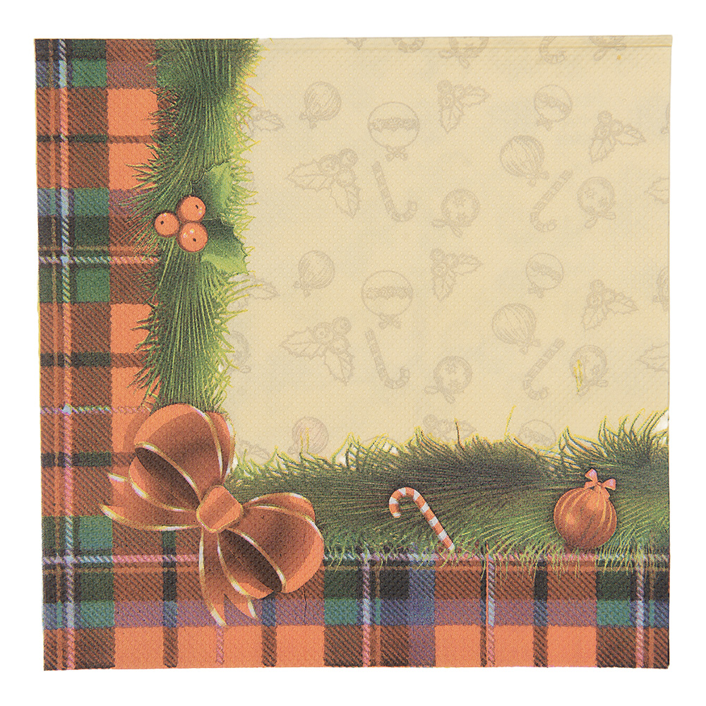 Paper napkins Yellow Red 33x33 cm (20)