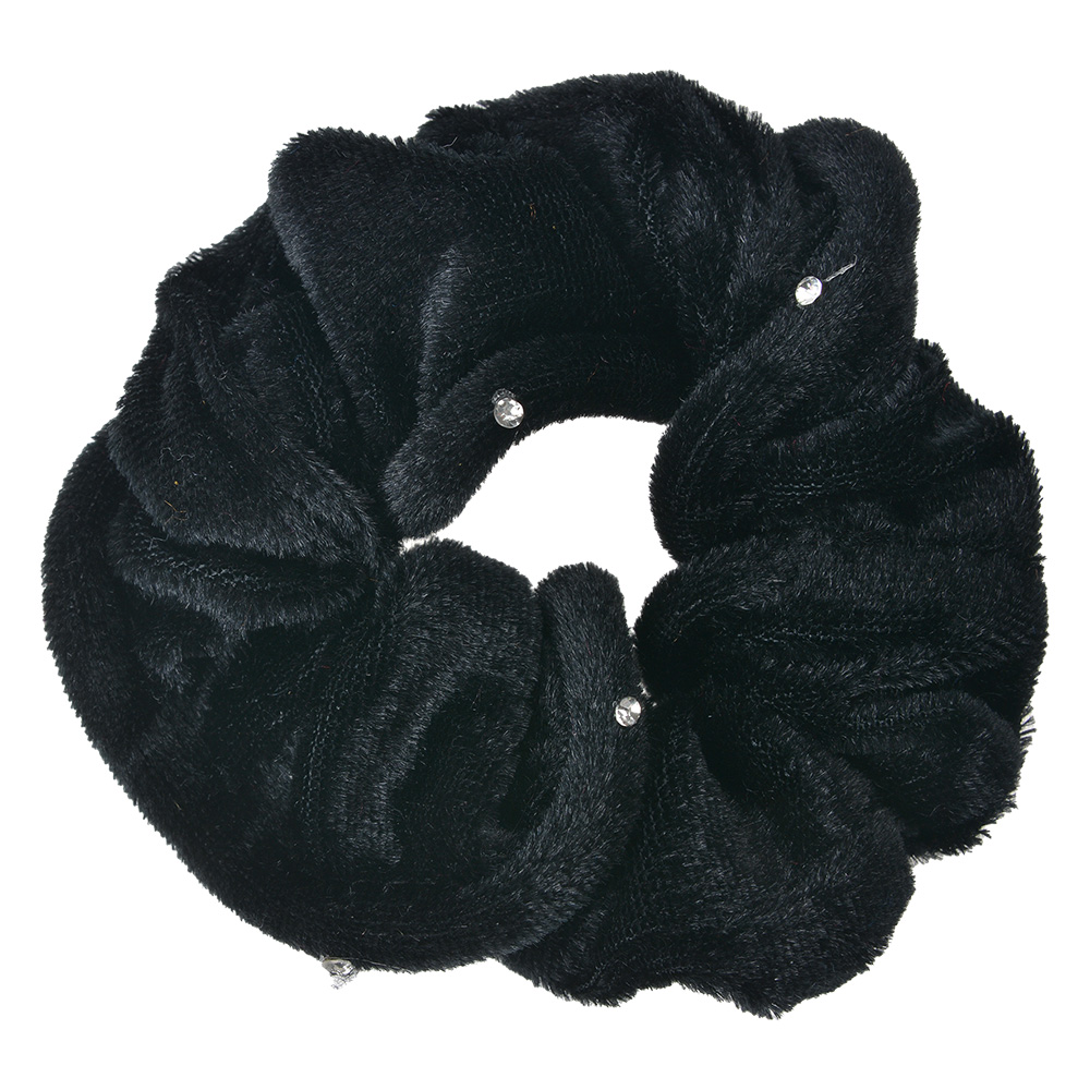 Élastique pour cheveux Ø 10 cm Noir