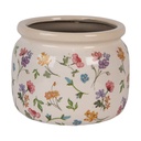Pot de fleurs d'intérieur Beige Rose Ø 20x15 cm