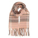 Schal Damen Rosa 50x210 cm
