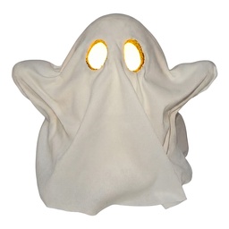 [66929] Deko Geist Weiß 19x13x16 cm