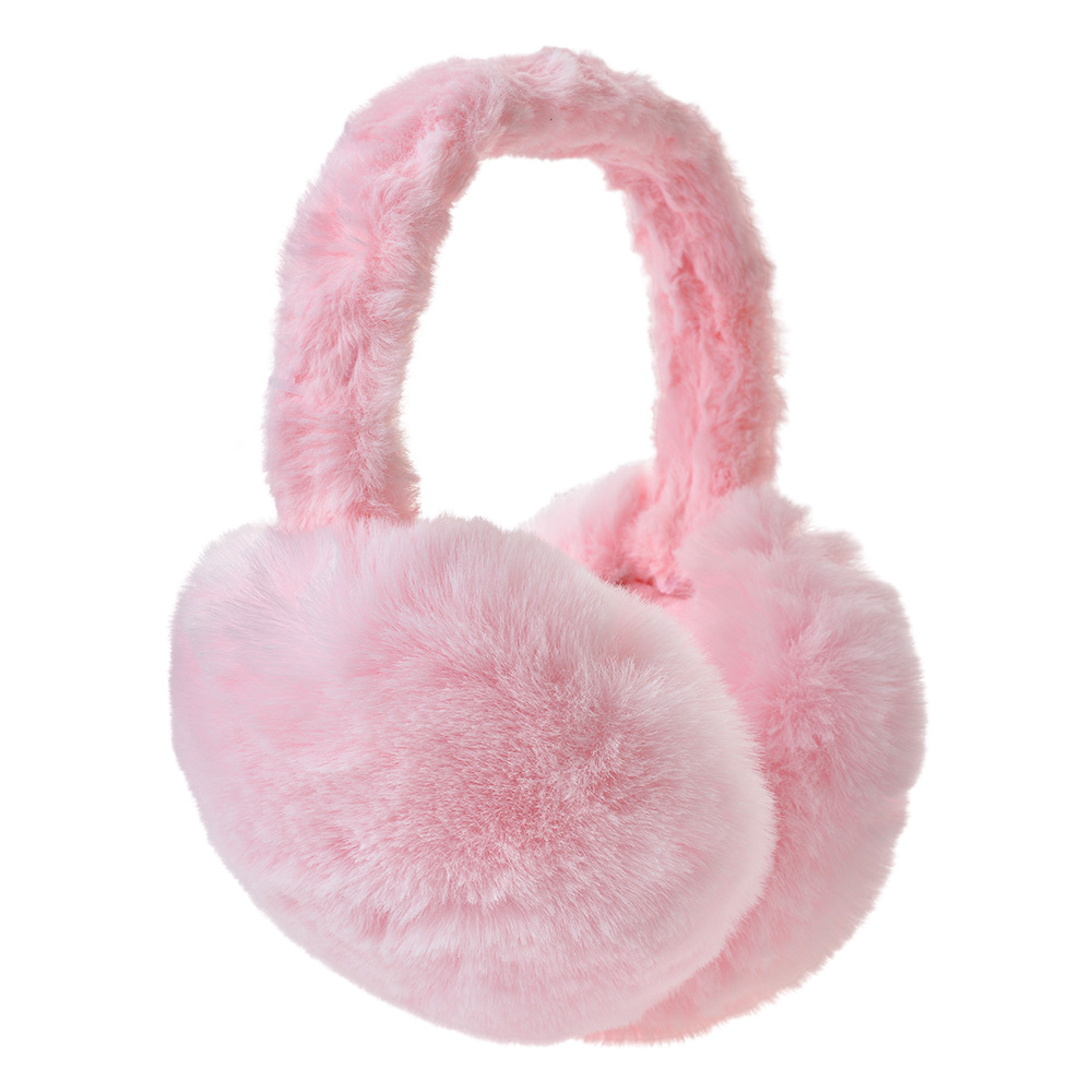 Oorwarmer  roze