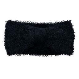 [JZHE0011Z] Stirnband 10x22 cm Schwarz