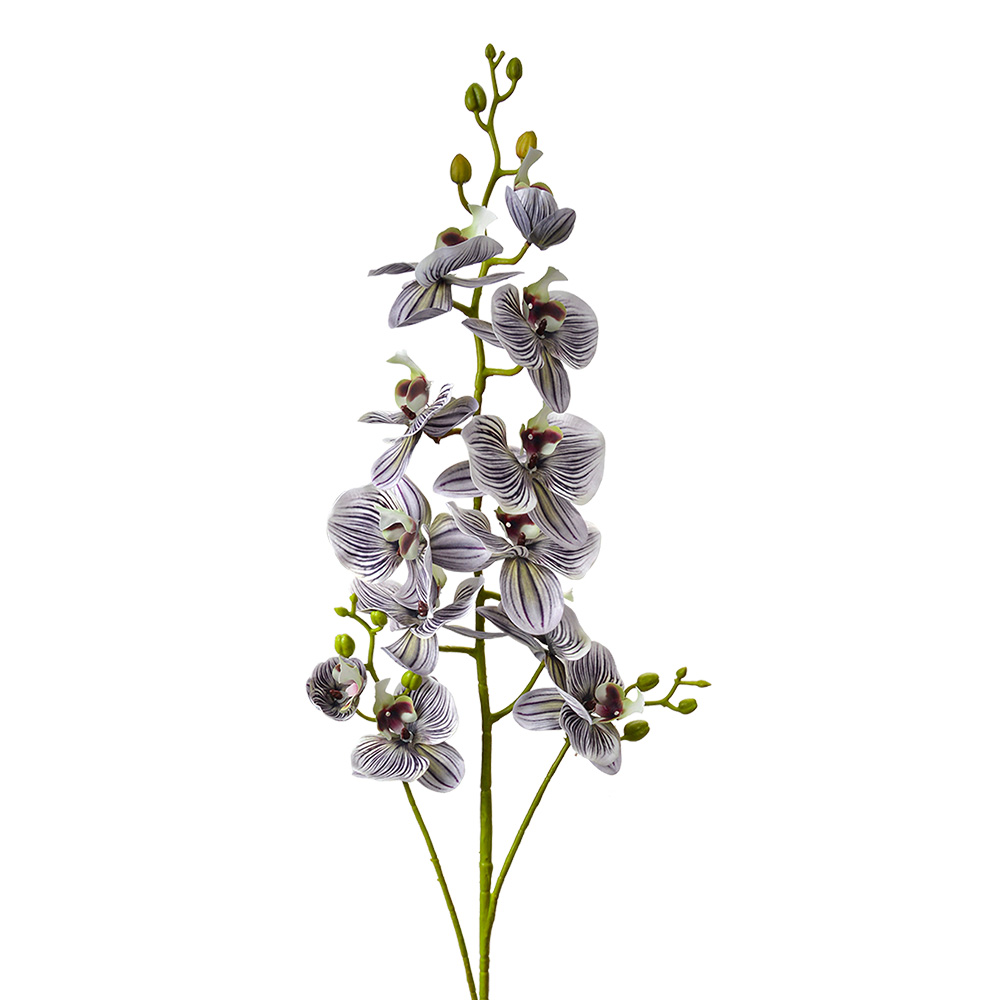 Decoratie tak met bloemen 15x8x116 cm
