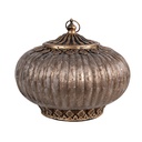 Decoration with LED Brown Ø 17x14 cm / 2xAAA