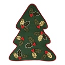 Coussin rempli Vert 38x40x4 cm