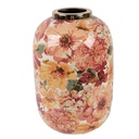 Vase décoratif Beige Orange Ø 17x25 cm