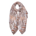 Foulard femme Beige 80x180 cm