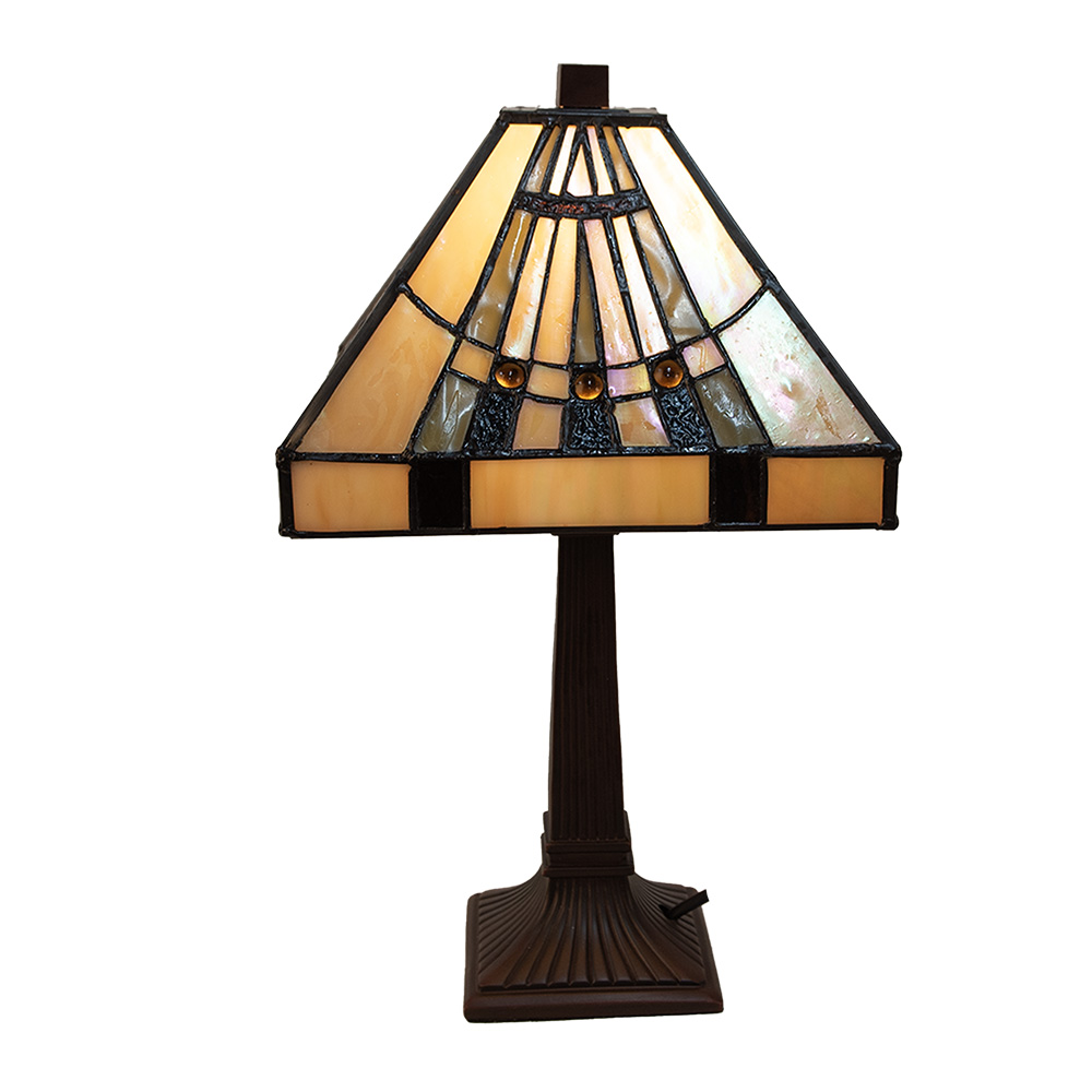 Lampe de table Tiffany 23x23x38 cm E14/max 1x40W