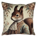 Coussin rempli Beige Marron 45x45x4 cm