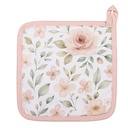 Topflappen Beige Rosa 20x20 cm