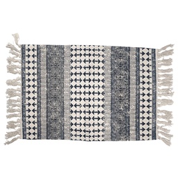 [KT081.009] Tappetino Beige Blu 60x90 cm