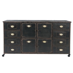 [5Y0394] Cassettone Marrone 152x44x86 cm