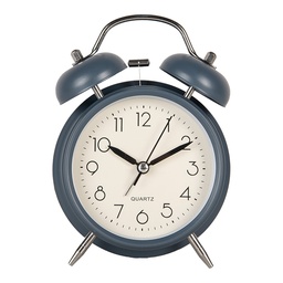 [6AC0031BL] Alarm Clock Analog Blue 12x6x17 cm / 1xAA
